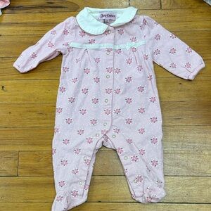 Juicy Couture Pink Floral Footie